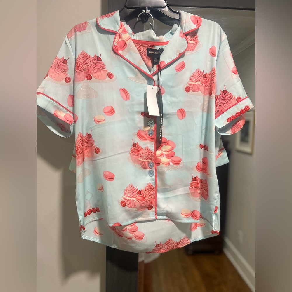 Fun Print Women's Pajama Top
